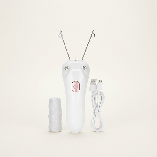 Butterfly Design Electric Threading Epilator – Facial Hair Remover Machine