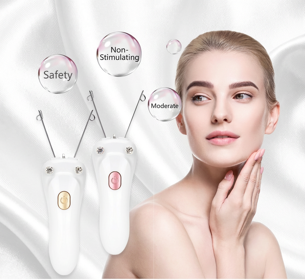 Butterfly Design Electric Threading Epilator – Facial Hair Remover Machine