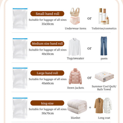 12PCS Vacuum Storage Bags Set – Jumbo Compression